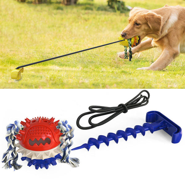 Outdoor drawstring ball/ dogs